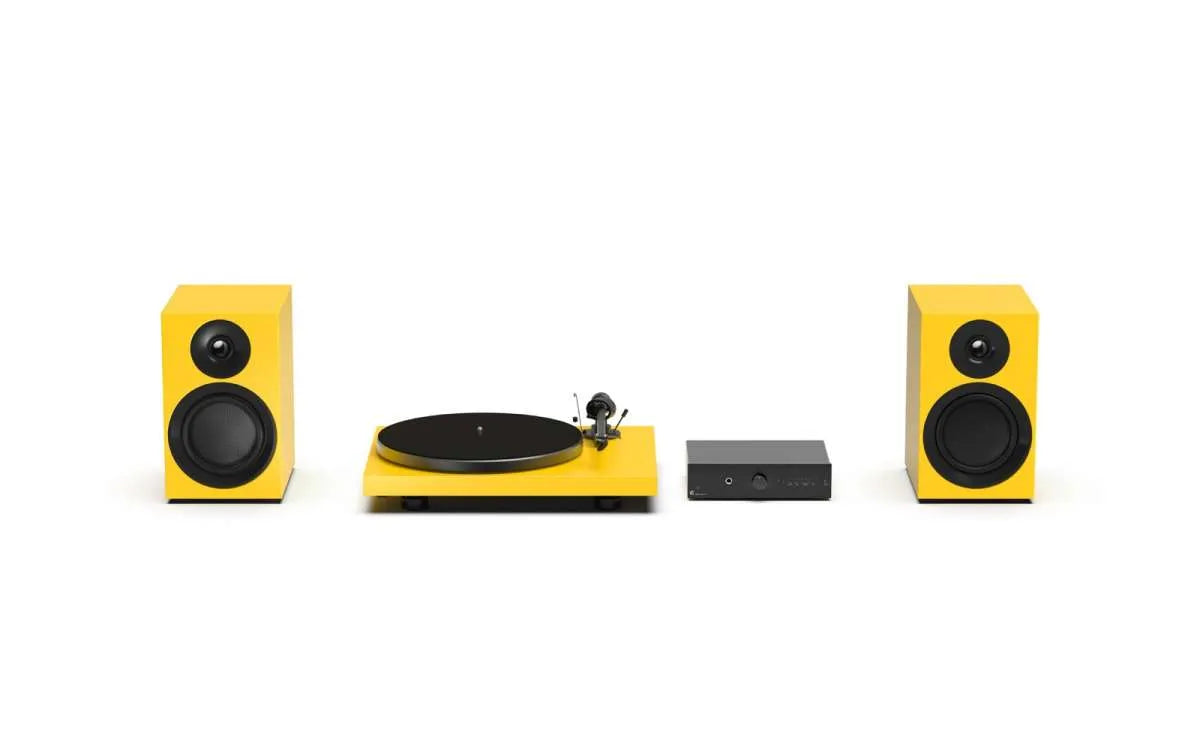 Pro-Ject Colourful Audio System E - seidenmatt tannengrün - Plattenspieler