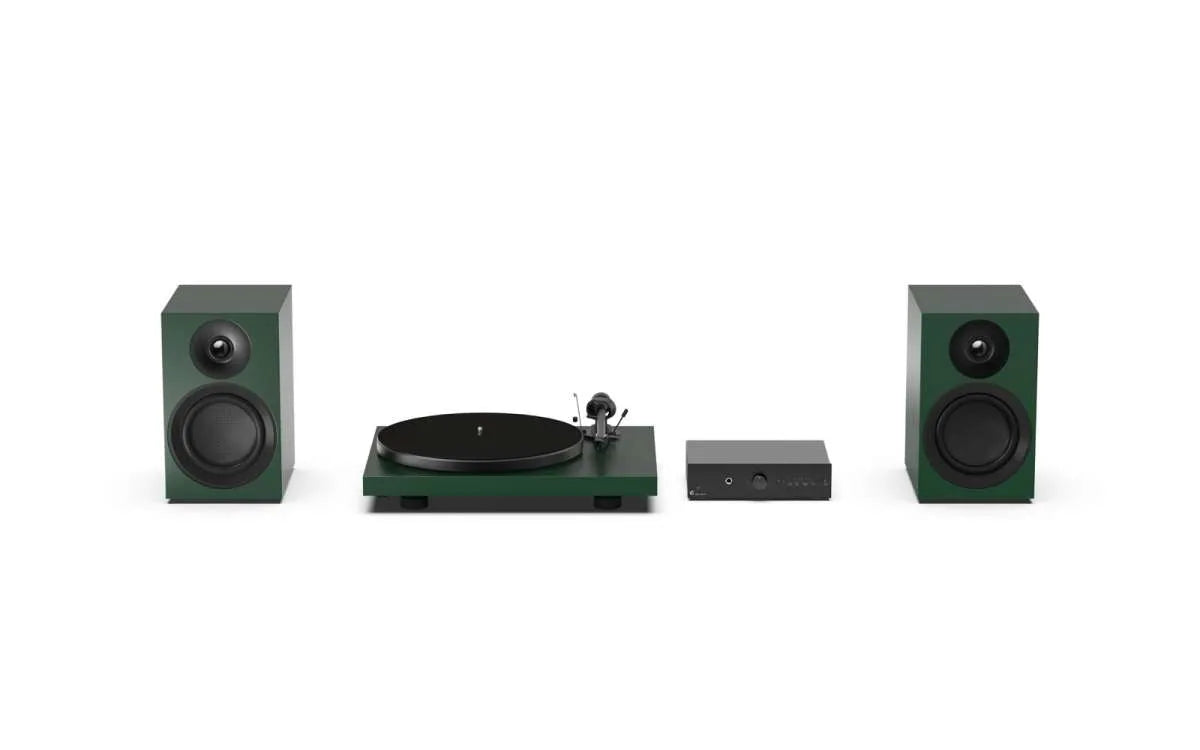 Pro-Ject Colourful Audio System E - Seidenmatt Weiß - Plattenspieler