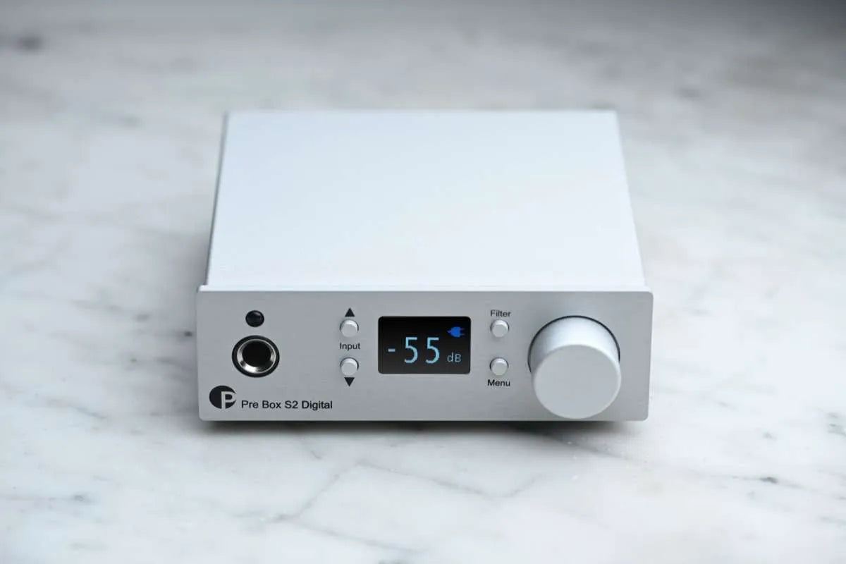 Pro-Ject Pre Box S2 Digital Edition 23 - silber - HiFi Elektronik