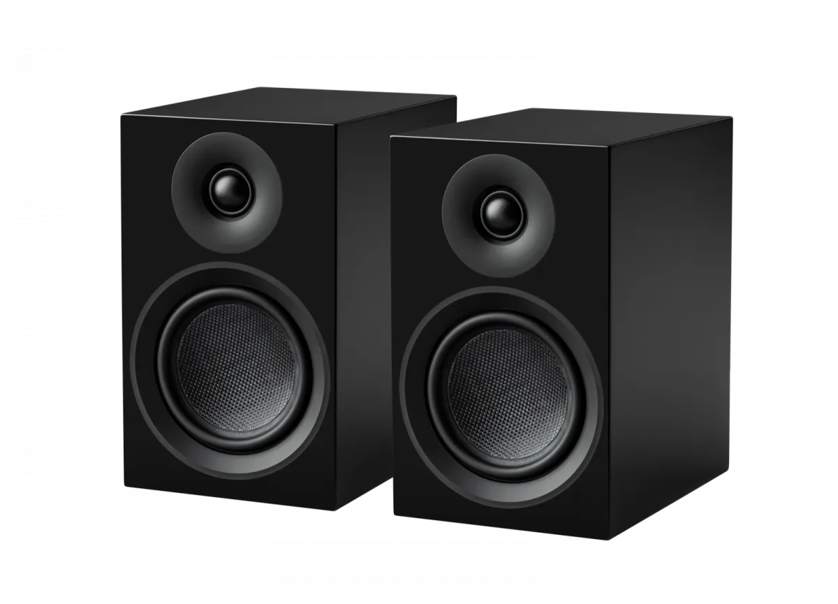 Pro-Ject Speaker Box 5 E Carbon - Seidenmatt Gelb - HiFi Stereo Lautsprecher