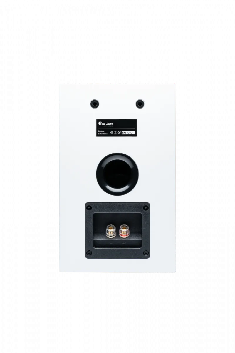 Pro-Ject Speaker Box 5 E Carbon - Seidenmatt WeiĂź - HiFi Stereo Lautsprecher