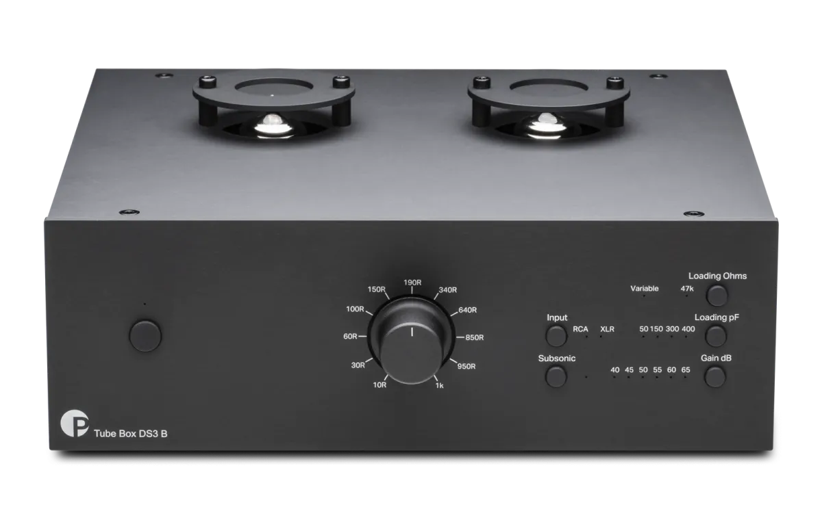 Pro-Ject Tube Box DS3 B - schwarz - HiFi Elektronik
