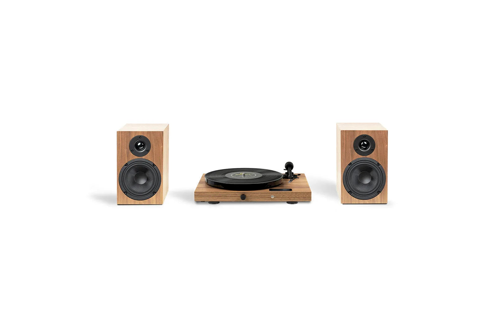 Pro-Ject Juke Box E1 Set - Walnuss - All-In-One Hifi Anlage