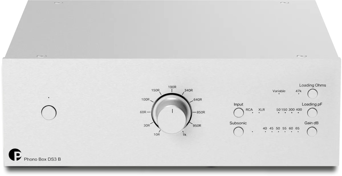 Pro-Ject Phono Box DS3 B - silbern - HiFi Elektronik