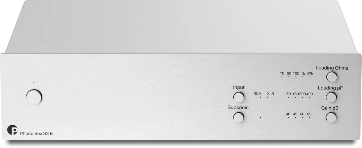 Pro-Ject Phono Box S3 B - silbern - HiFi Elektronik