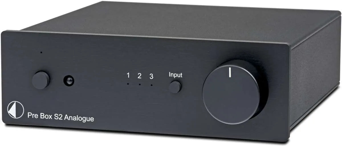 Pro-Ject Pre Box S2 Analogue - schwarz - HiFi Elektronik