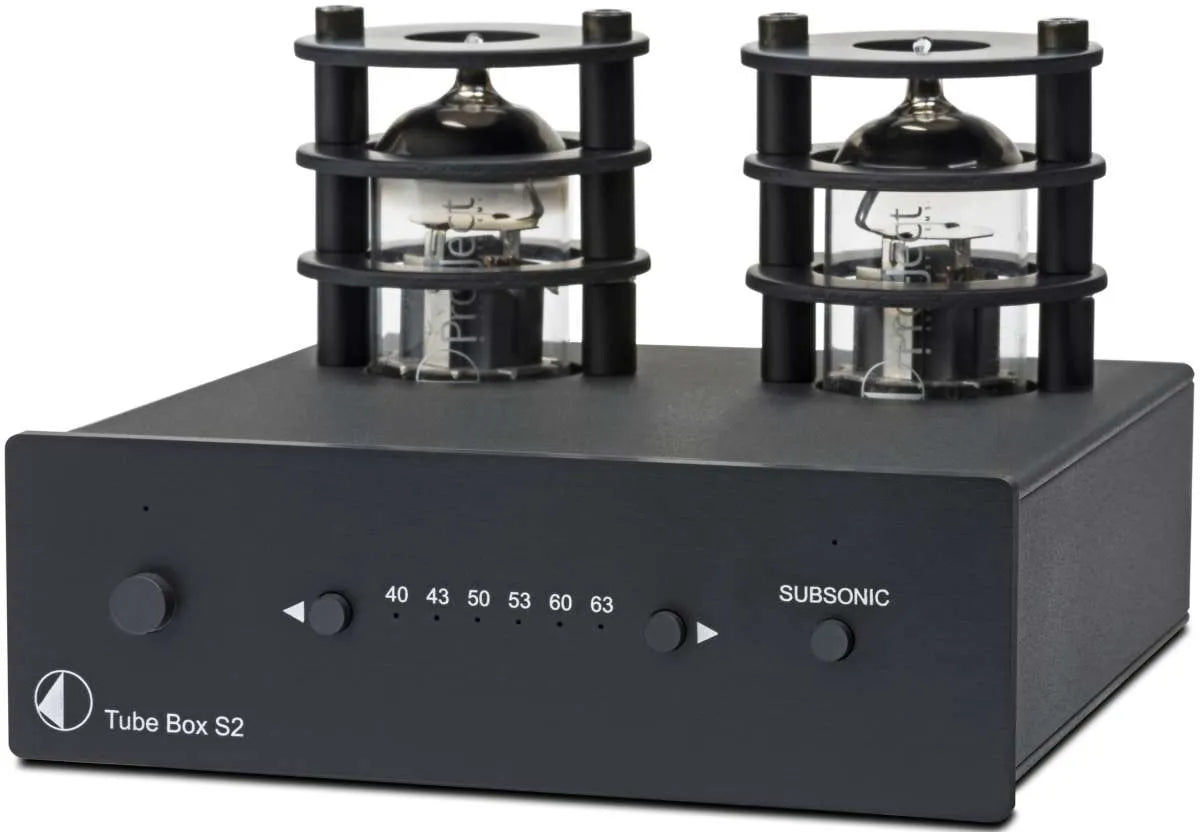 Pro-Ject Tube Box S2 - schwarz - HiFi Elektronik