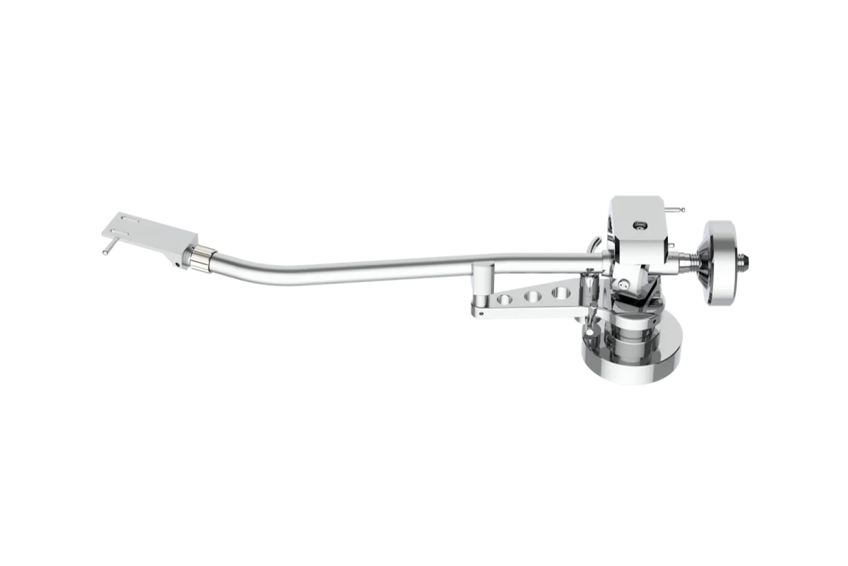 Pro-Ject EVO AS Premium Tonarm - Hochglanz Silber / 12 Zoll S-Shape - Plattenspieler Tonarm