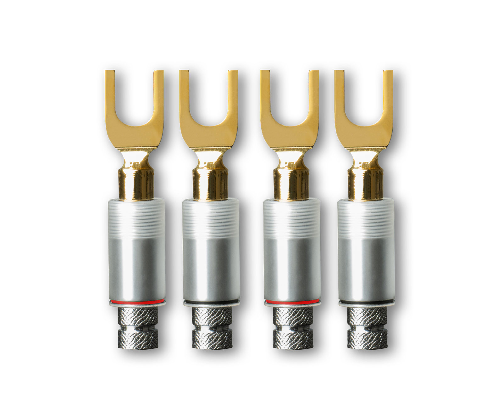 Pro-Ject Connect it Line S, LS Plug Spade, 4er Set