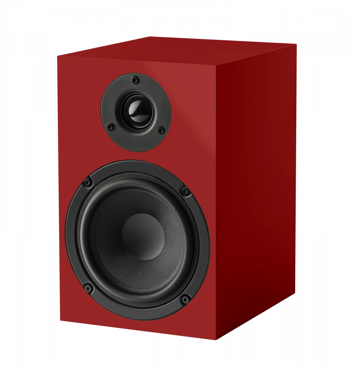 Pro-Ject Speaker Box 5E - Rot Hochglanz - HiFi Stereo Lautsprecher