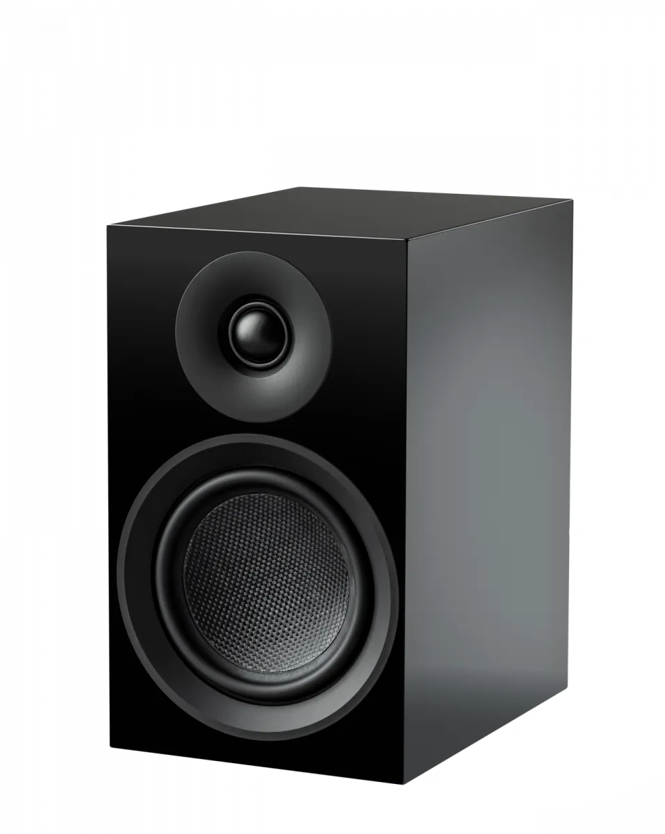Pro-Ject Speaker Box 5 E Carbon - Seidenmatt Schwarz - HiFi Stereo Lautsprecher